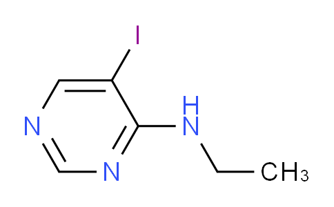 CAS No. 1522728-80-8, N-Ethyl-5-iodopyrimidin-4-amine