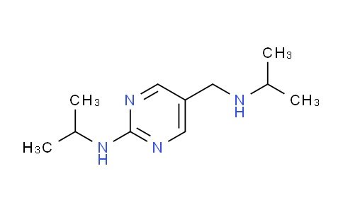CAS No. 1279207-23-6, N-Isopropyl-5-((isopropylamino)methyl)pyrimidin-2-amine