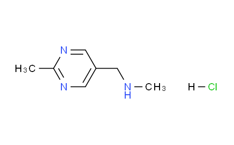 CAS No. 1956356-13-0, N-Methyl-1-(2-methylpyrimidin-5-yl)methanamine hydrochloride
