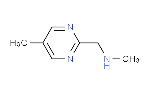 CAS No. 1343437-60-4, N-Methyl-1-(5-methylpyrimidin-2-yl)methanamine