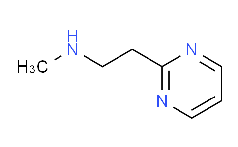 CAS No. 1083424-53-6, N-Methyl-2-(pyrimidin-2-yl)ethanamine