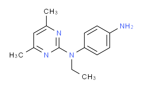 CAS No. 387358-43-2, N1-(4,6-Dimethylpyrimidin-2-yl)-N1-ethylbenzene-1,4-diamine