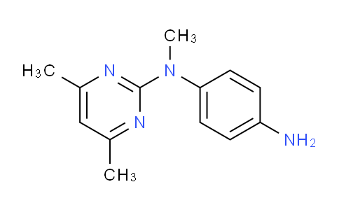 CAS No. 220844-79-1, N1-(4,6-Dimethylpyrimidin-2-yl)-N1-methylbenzene-1,4-diamine