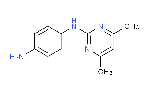 CAS No. 81261-93-0, N1-(4,6-Dimethylpyrimidin-2-yl)benzene-1,4-diamine