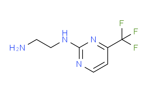 CAS No. 215655-29-1, N1-(4-(Trifluoromethyl)pyrimidin-2-yl)ethane-1,2-diamine