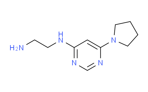 CAS No. 1706438-89-2, N1-(6-(Pyrrolidin-1-yl)pyrimidin-4-yl)ethane-1,2-diamine
