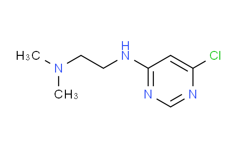 CAS No. 1220028-66-9, N1-(6-Chloropyrimidin-4-yl)-N2,N2-dimethylethane-1,2-diamine