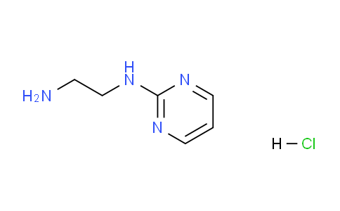 CAS No. 38642-80-7, N1-(Pyrimidin-2-yl)ethane-1,2-diamine hydrochloride