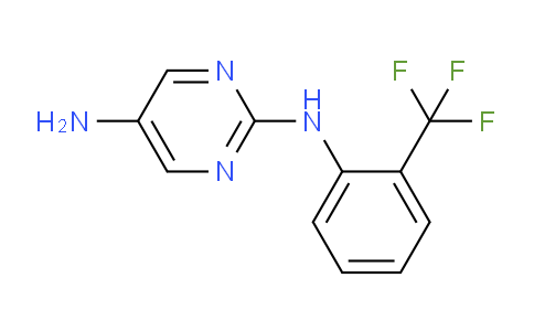 CAS No. 1307190-72-2, N2-(2-(Trifluoromethyl)phenyl)pyrimidine-2,5-diamine