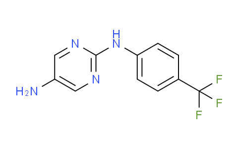 CAS No. 1291798-89-4, N2-(4-(Trifluoromethyl)phenyl)pyrimidine-2,5-diamine