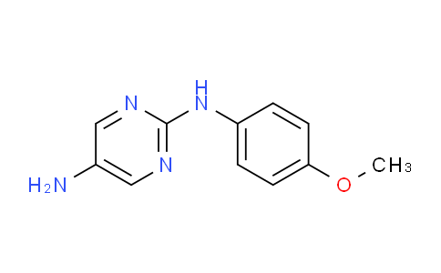 CAS No. 26806-77-9, N2-(4-Methoxyphenyl)pyrimidine-2,5-diamine