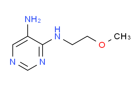 CAS No. 1537140-64-9, N4-(2-Methoxyethyl)pyrimidine-4,5-diamine
