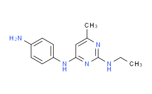 CAS No. 1706450-02-3, N4-(4-Aminophenyl)-N2-ethyl-6-methylpyrimidine-2,4-diamine