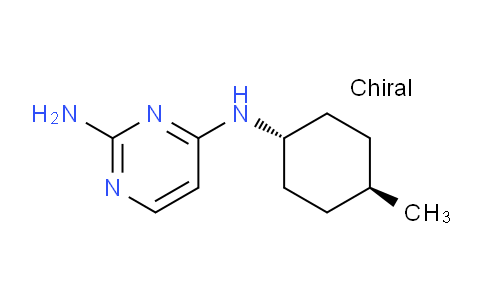 CAS No. 1401034-42-1, N4-(trans-4-methylcyclohexyl)pyrimidine-2,4-diamine