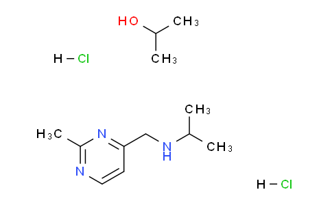 CAS No. 1452516-78-7, Propan-2-ol compound with N-((2-methylpyrimidin-4-yl)methyl)propan-2-amine (1:1) dihydrochloride