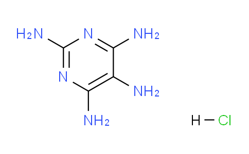 CAS No. 65540-06-9, Pyrimidine-2,4,5,6-tetraamine hydrochloride