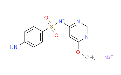CAS No. 38006-08-5, Sodium ((4-aminophenyl)sulfonyl)(6-methoxypyrimidin-4-yl)amide