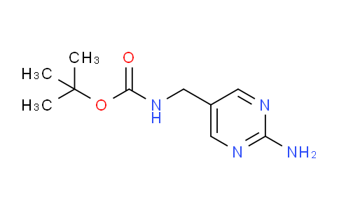 CAS No. 1211518-27-2, tert-Butyl ((2-aminopyrimidin-5-yl)methyl)carbamate
