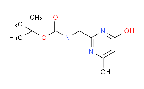CAS No. 1240598-16-6, tert-Butyl ((4-hydroxy-6-methylpyrimidin-2-yl)methyl)carbamate
