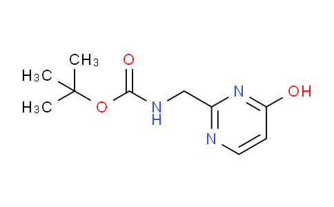 CAS No. 1240598-70-2, tert-Butyl ((4-hydroxypyrimidin-2-yl)methyl)carbamate