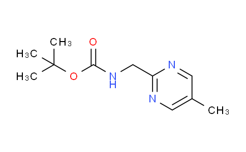 CAS No. 930272-56-3, tert-Butyl ((5-methylpyrimidin-2-yl)methyl)carbamate