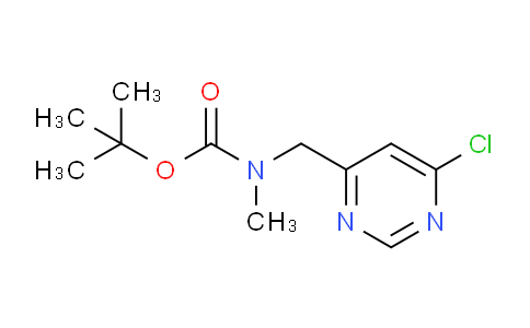 CAS No. 1630026-11-7, tert-Butyl ((6-chloropyrimidin-4-yl)methyl)(methyl)carbamate