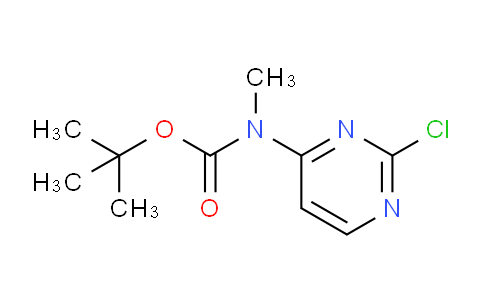 CAS No. 955112-52-4, tert-Butyl (2-chloropyrimidin-4-yl)(methyl)carbamate