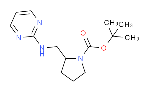 CAS No. 1261230-44-7, tert-Butyl 2-((pyrimidin-2-ylamino)methyl)pyrrolidine-1-carboxylate