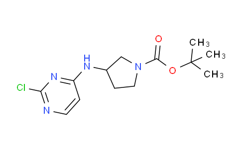 CAS No. 945895-38-5, tert-Butyl 3-((2-chloropyrimidin-4-yl)amino)pyrrolidine-1-carboxylate