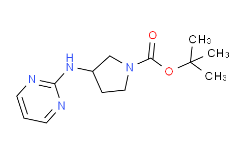 CAS No. 950649-08-8, tert-Butyl 3-(pyrimidin-2-ylamino)pyrrolidine-1-carboxylate