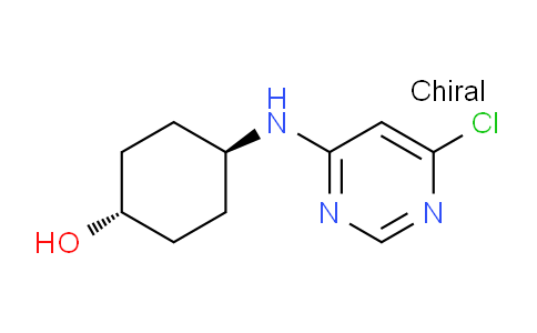 CAS No. 1261230-58-3, trans-4-((6-Chloropyrimidin-4-yl)amino)cyclohexanol