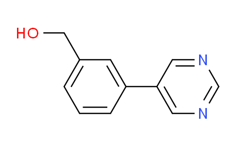 CAS No. 852180-75-7, [3-(5-Pyrimidinyl)phenyl]methanol