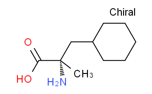CAS No. 942143-63-7, (S)-2-amino-3-cyclohexyl-2-methylpropanoic acid
