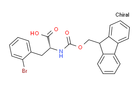 CAS No. 220497-79-0, N-Fmoc-2-bromo-D-phenylalanine