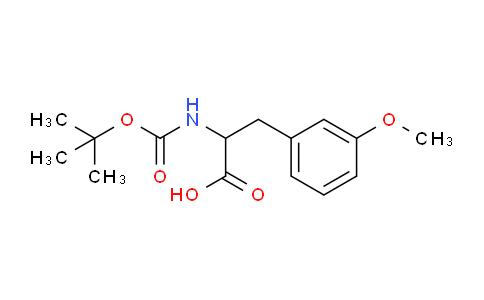 CAS No. 82278-99-7, 2-(Boc-amino)-3-(3-methoxyphenyl)propanoic Acid