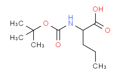 CAS No. 521286-38-4, 2-(Boc-amino)pentanoic Acid