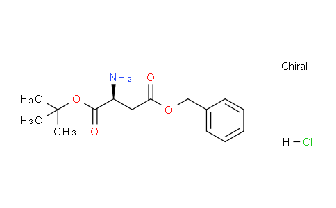 CAS No. 52615-97-1, 4-Benzyl 1-tert-Butyl (S)-2-Aminosuccinate Hydrochloride