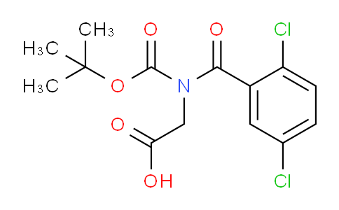 CAS No. 2097800-57-0, N-Boc-N-(2,5-dichlorobenzoyl)glycine