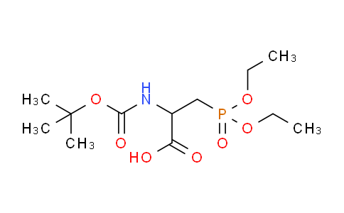 CAS No. 200640-83-1, 2-(Boc-amino)-3-(diethoxyphosphoryl)propionic Acid