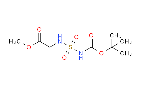 CAS No. 174466-48-9, N-(N-Boc-sulfamoyl)glycine Methyl Ester