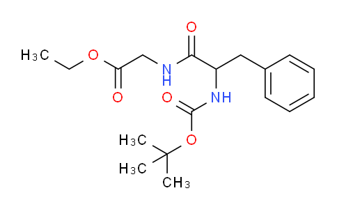 CAS No. 125719-13-3, Ethyl 2-[2-(Boc-amino)-3-phenylpropanamido]acetate