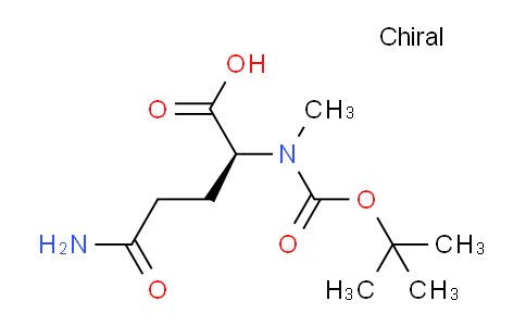 CAS No. 446847-77-4, Nalpha-Boc-Nalpha-methyl-L-glutamine