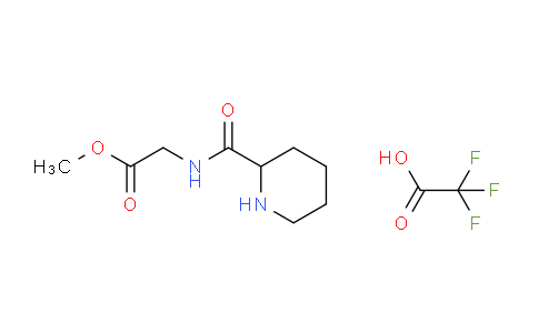 CAS No. 155346-54-6, Methyl 2-(Piperidine-2-carboxamido)acetate Trifluoroacetate