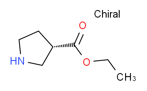 CAS No. 1807380-84-2, Ethyl (S)-Pyrrolidine-3-carboxylate
