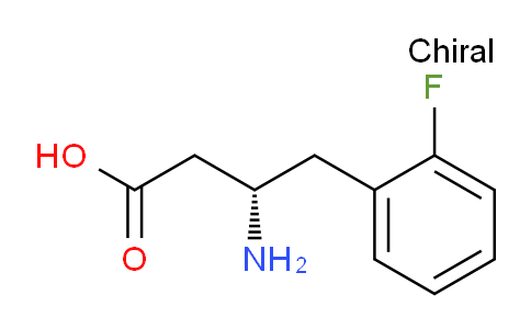 CAS No. 246876-92-6, (S)-3-amino-4-(2-fluorophenyl)butanoic acid