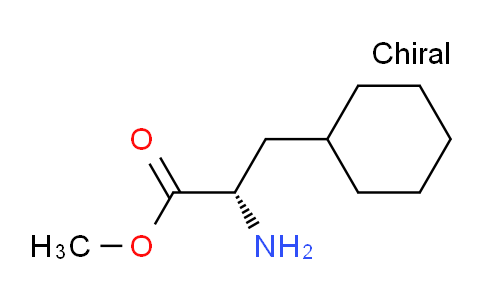 CAS No. 40056-18-6, methyl (S)-2-amino-3-cyclohexylpropanoate