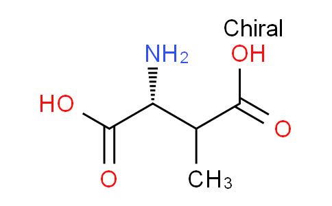 CAS No. 43176-54-1, (2R)-2-amino-3-methylsuccinic acid