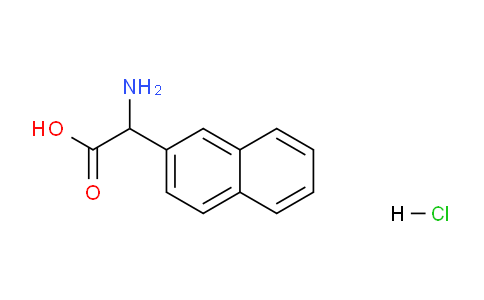 CAS No. 433292-03-6, 2-amino-2-(naphthalen-2-yl)acetic acid hydrochloride
