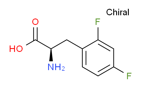 CAS No. 266360-60-5, (R)-2-amino-3-(2,4-difluorophenyl)propanoic acid