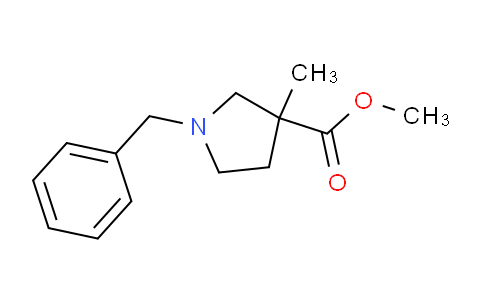CAS No. 885962-77-6, methyl 1-benzyl-3-methylpyrrolidine-3-carboxylate
